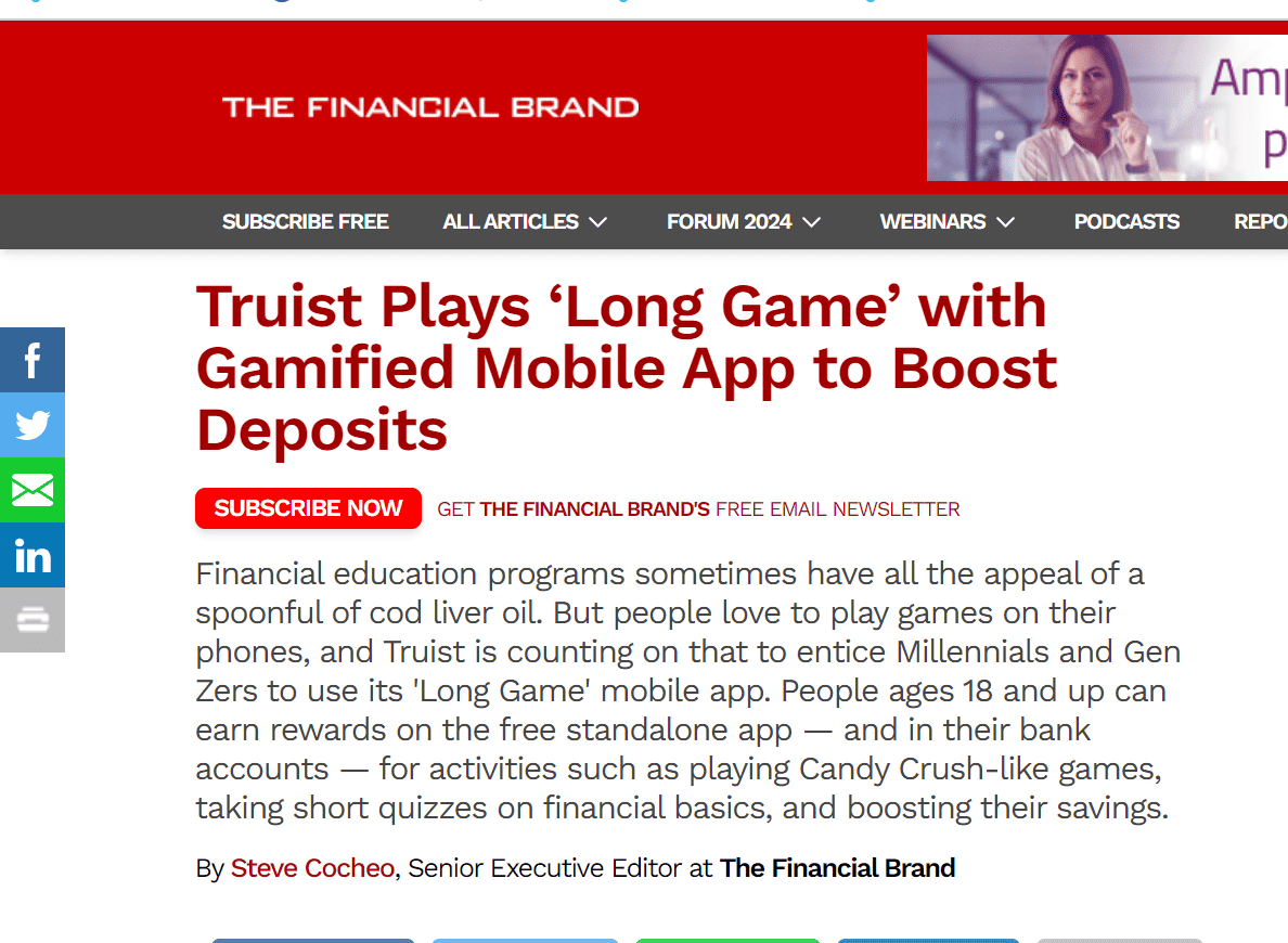 Truist Plays Long Game With Gamified Mobile App To Boost Deposits truist-plays-long-game-with-gamified-mobile-app-to-boost-deposits
