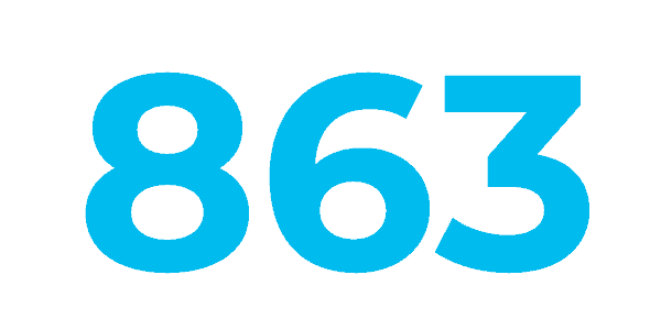 863